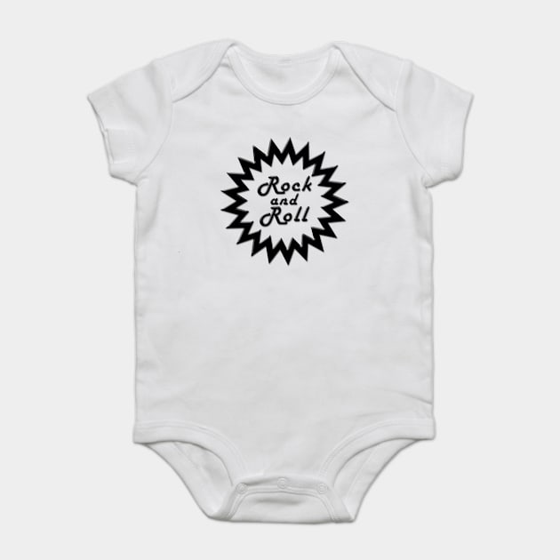 Rock and Roll Baby Bodysuit by Gaspar Avila